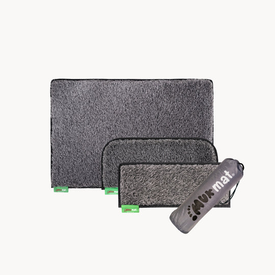 muk mat Caravan Bundle Dark Grey
