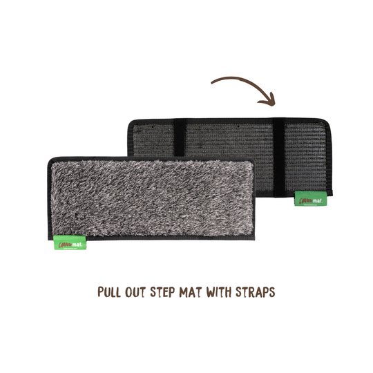 muk mat Pull-Out Caravan Step Dark Grey