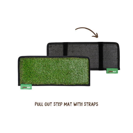 muk mat Pull-Out Caravan Step Green