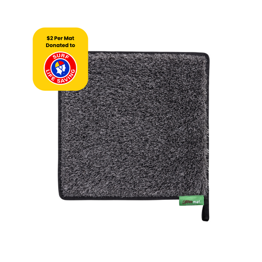 muk mat Square Dark Grey