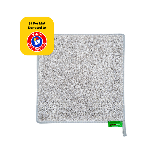 muk mat Square Light Grey