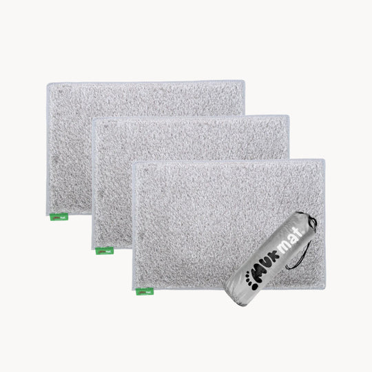 muk mat Home Door Mat Bundle Light Grey