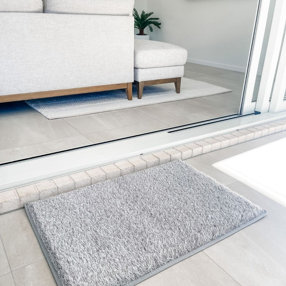 muk mat large light grey door mat