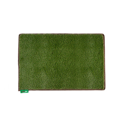 Large grass mat in Earth Brown trim.
